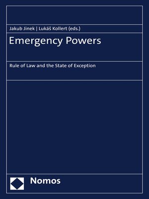cover image of Emergency Powers